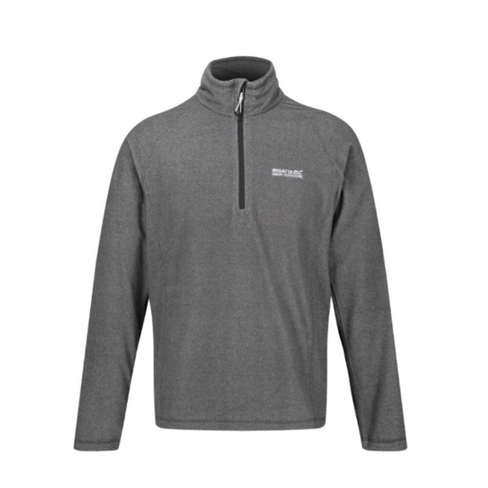 Regatta Great Outdoors Mens Montes Fleece Top / Light Steel